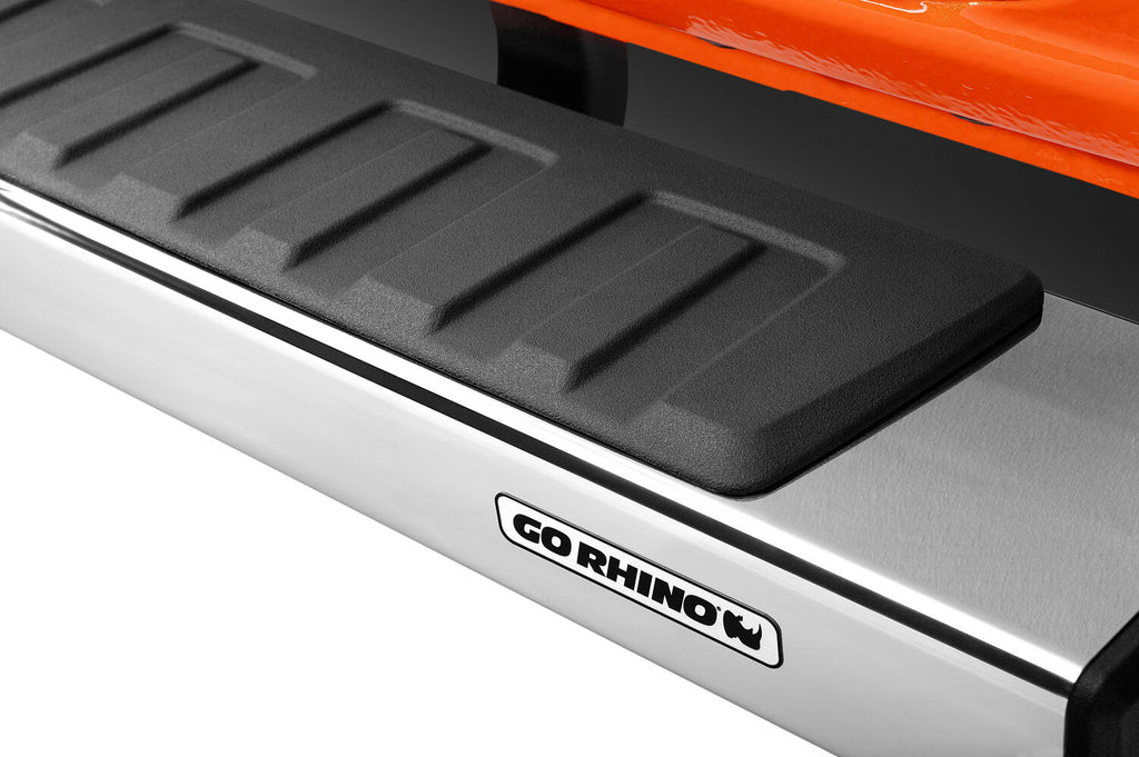 Go Rhino 6862443280PS 6" OE Xtreme II Side Steps with Mounting Brackets Kit for Select Toyota Tacoma