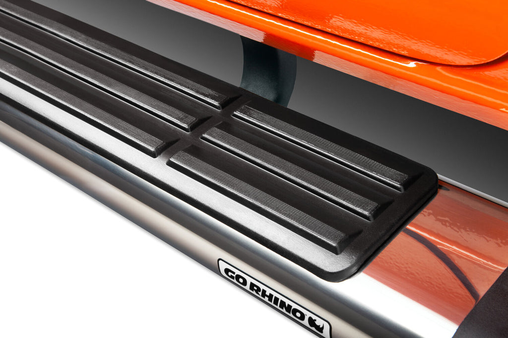 Go Rhino 686449980PS 6" OE Xtreme Side Steps with Mounting Brackets Kit for Select Ram