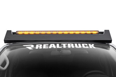 Go Rhino 754004012CSS Blackout Combo Series - SINGLELINE 40" Single Row LED Light Bar w/Amber LEDs