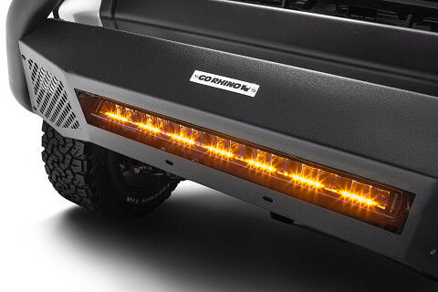 Go Rhino 751052012CSS Blackout Combo Series - SINGLELINE 20" Single Row LED Light Bar w/Amber LEDs