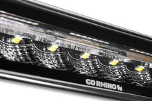Load image into Gallery viewer, Go Rhino 750600622FBS Blackout Combo Series - SIXLINE 6-LED Flood Light Pods, Pair, w/Amber LEDs