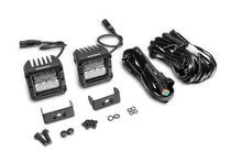 Load image into Gallery viewer, Go Rhino 751803023FCS Bright Series - 3x3 Cube LED Flood Lights, Pair
