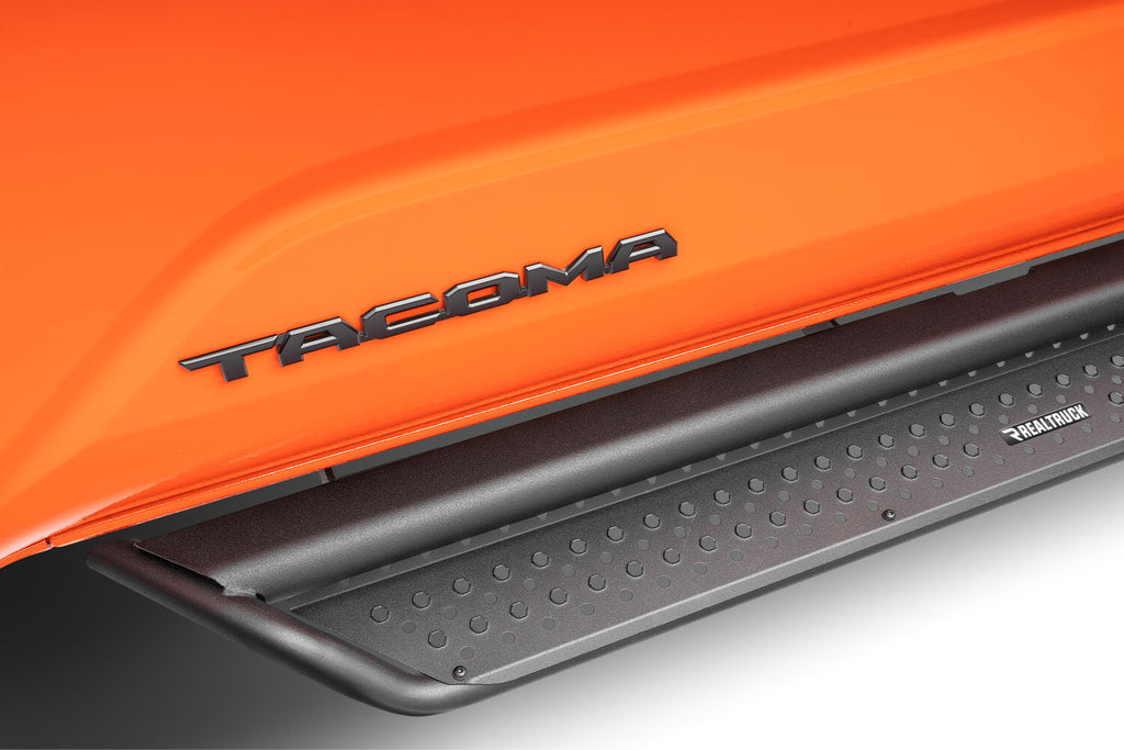 Go Rhino D14434T Dominator Xtreme D1 Side Steps W/Rocker Panel Mounting Bracket Kit for Select Toyota Tacoma