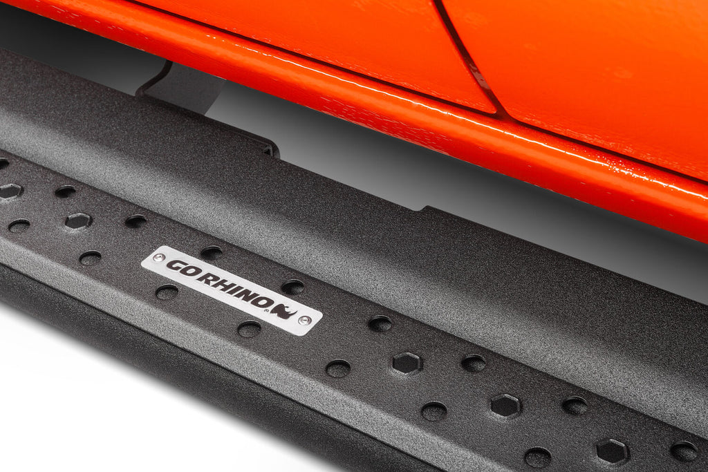 Go Rhino DSS4434T Dominator Xtreme DSS Side Steps with Rocker Panel Mounting Kit for Select Toyota Tacoma