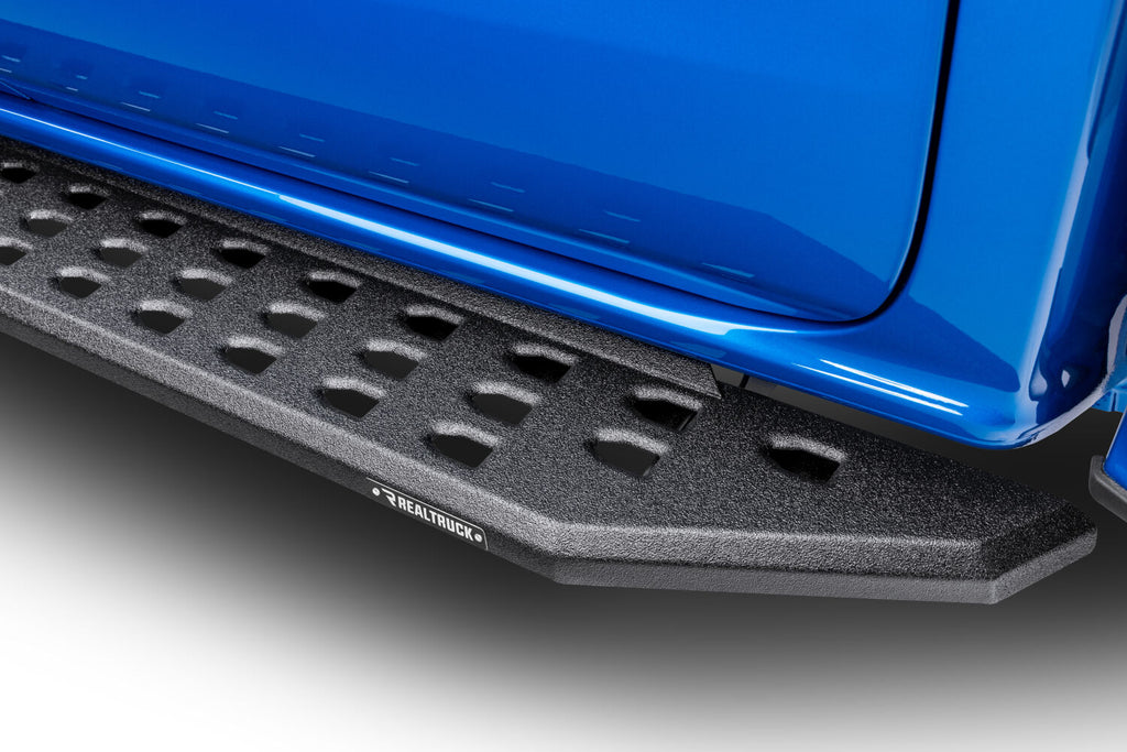 Go Rhino 69036880T RB20 Running Boards with Mounting Brackets Kit for Select Ford Ranger