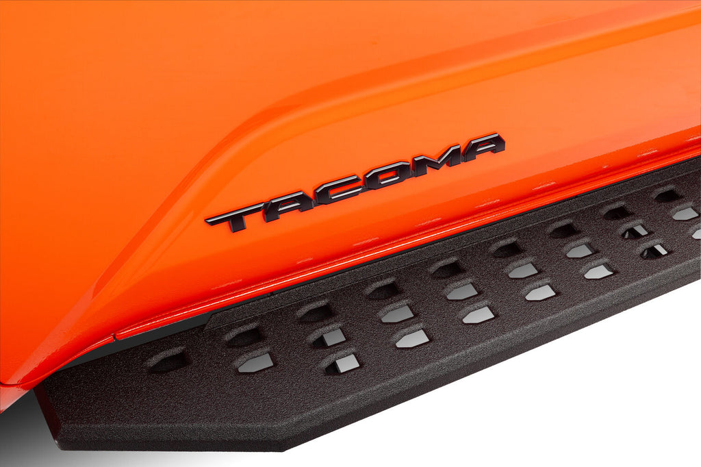 Go Rhino 69443280T RB20 Running Boards with Mounting Brackets Kit for Select Toyota Tacoma