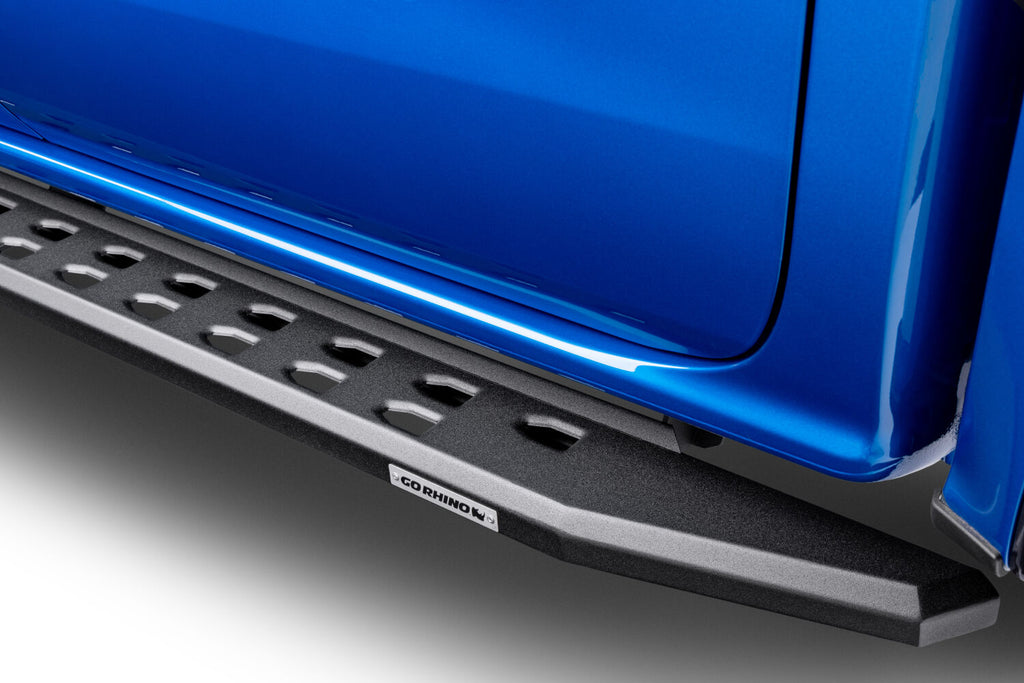 Go Rhino 69036880SPC RB20 Slim Line Running Boards with Mounting Brackets Kit for Select Ford Ranger