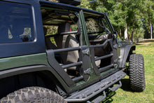 Load image into Gallery viewer, Go Rhino 572501 Trailline Tube Doors, Front pair for Jeep Wrangler JK/JKU for Select Jeep Wrangler, Jeep Wrangler JK