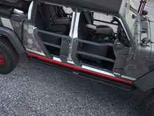 Load image into Gallery viewer, Go Rhino 572602 Trailline Tube Doors, Rear pair for Jeep JL/JLU and JT for Select Jeep Gladiator, Jeep Wrangler