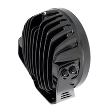 Load image into Gallery viewer, Go Rhino 750800711SRS Blackout Series - MAXROUND 7" LED Spot Light with Daytime Running Lights
