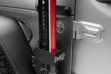 Load image into Gallery viewer, Go Rhino 701011T Exterior Hi-Lift Jack Mount with Clamp for Jeep Wrangler JL, JLU, Gladiator JT for Select Jeep Gladiator, Jeep Wrangler