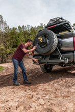 Load image into Gallery viewer, Go Rhino HC200T Swing-A-Way 2" Hitch Mounted Tire Carrier