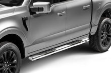 Load image into Gallery viewer, Go Rhino 105415587PS 5" 1000 Series Side Steps with Mounting Brackets Kit for Select Ford F-150, Ford F-250 Super Duty, Ford F-350 Super Duty, Ford Lobo