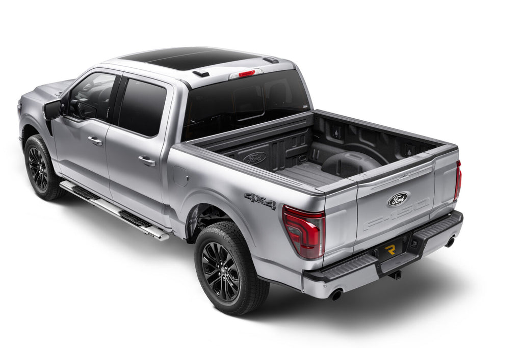 Go Rhino 105415587PS 5" 1000 Series Side Steps with Mounting Brackets Kit for Select Ford F-150, Ford F-250 Super Duty, Ford F-350 Super Duty, Ford Lobo