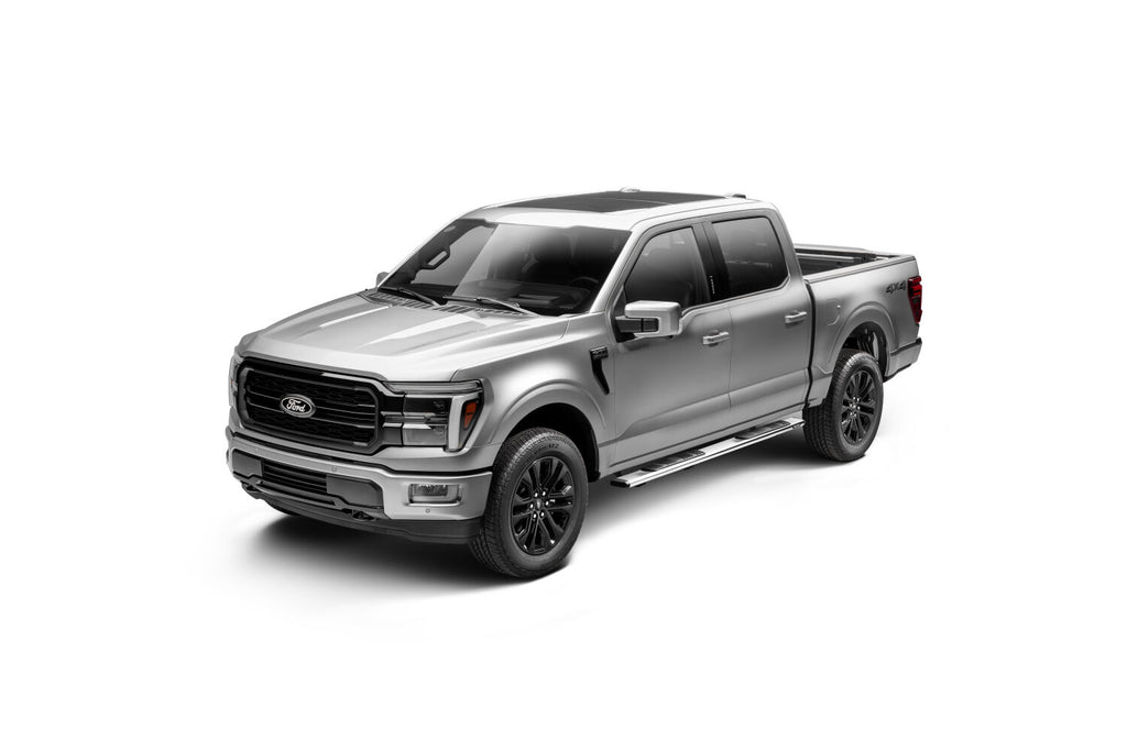 Go Rhino 685415587PS 5" OE Xtreme Low Profile Side Steps with Mounting Brackets Kit for Select Ford F-150, Ford F-250 Super Duty, Ford F-350 Super Duty
