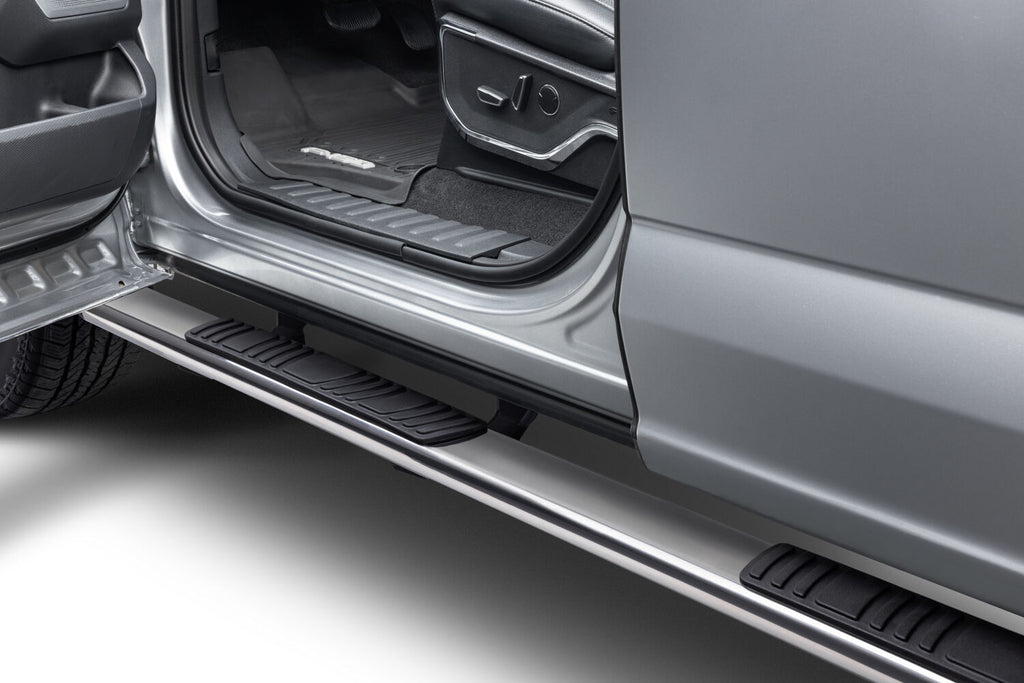 Go Rhino 685415587PS 5" OE Xtreme Low Profile Side Steps with Mounting Brackets Kit for Select Ford F-150, Ford F-250 Super Duty, Ford F-350 Super Duty
