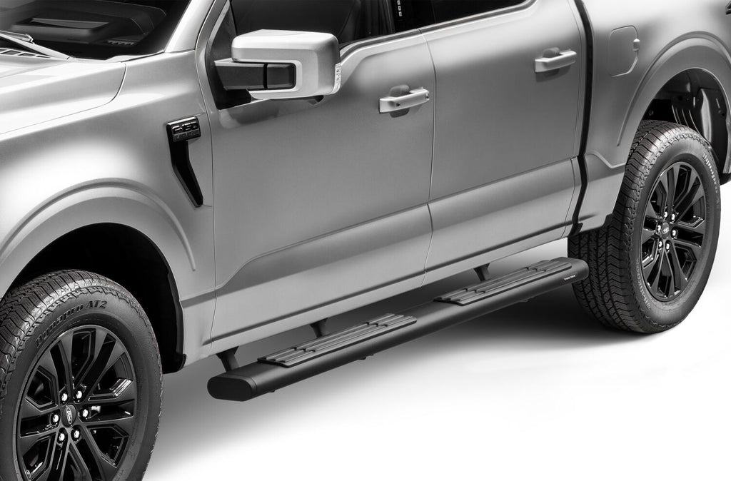 Go Rhino 686415587T 6" OE Xtreme Side Steps with Mounting Brackets Kit for Select Ford F-150, Ford F-250 Super Duty, Ford F-350 Super Duty