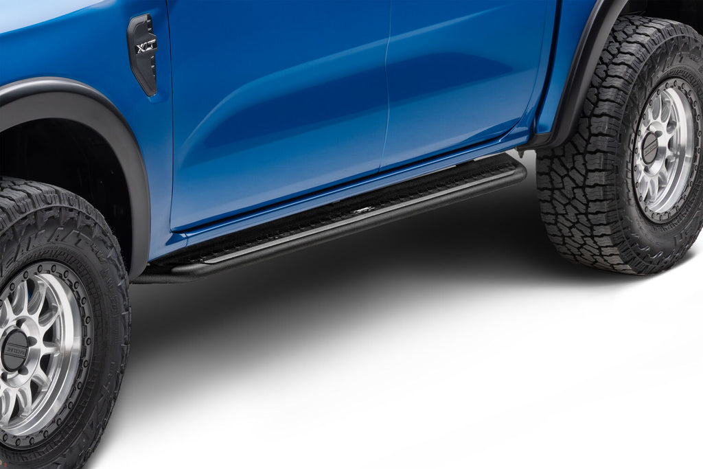Go Rhino DSS0368T Dominator Xtreme DSS Side Steps with Rocker Panel Mounting Bracket Kit for Select Ford Ranger