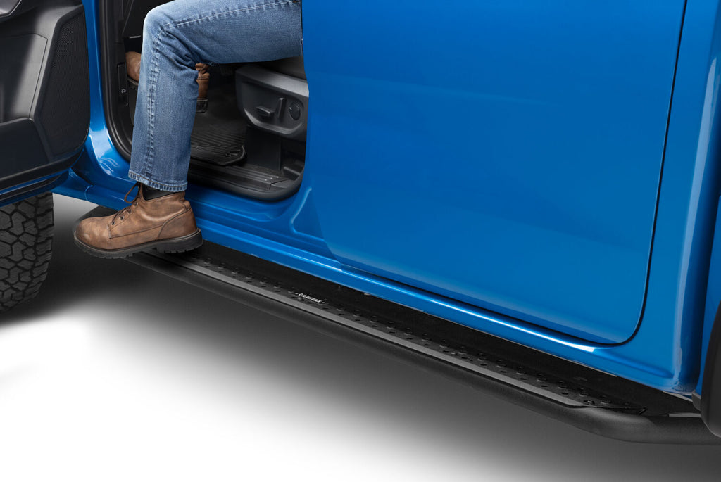 Go Rhino DSS0368T Dominator Xtreme DSS Side Steps with Rocker Panel Mounting Bracket Kit for Select Ford Ranger