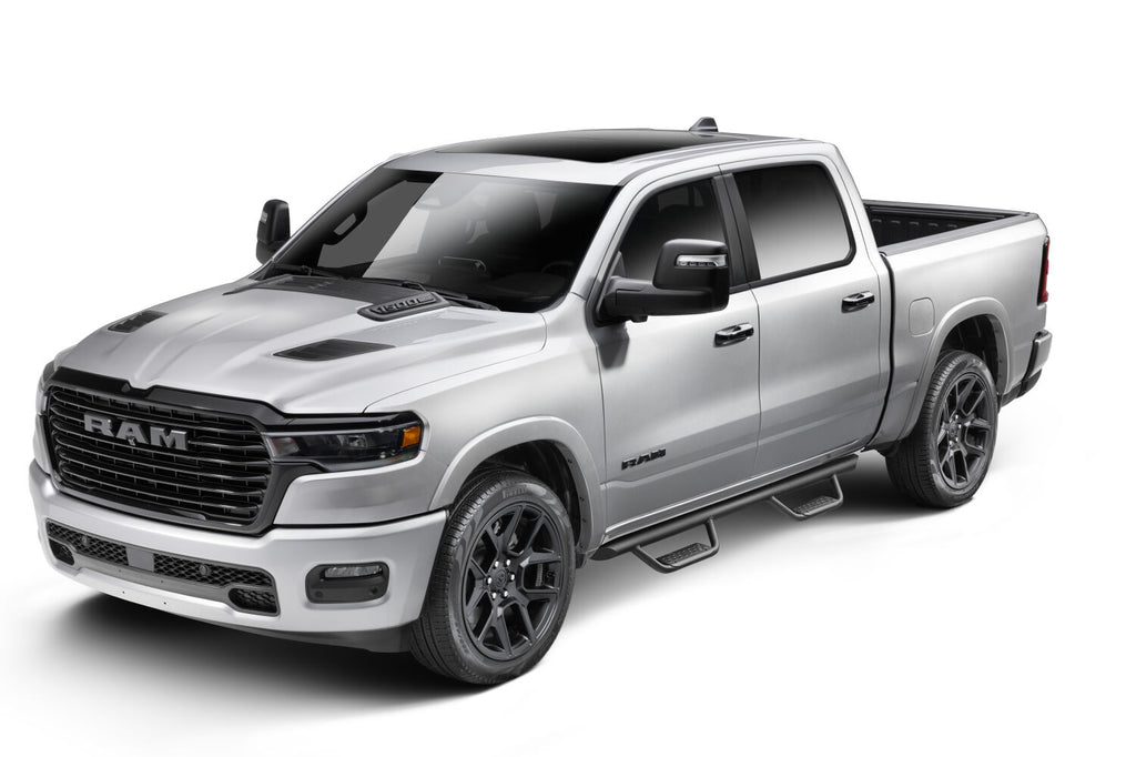 Go Rhino D224306T Dominator Xtreme D2 Side Steps with Rocker Panel Mounting Bracket Kit for Select Ram