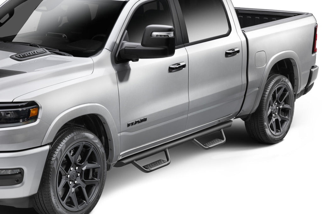 Go Rhino D224306T Dominator Xtreme D2 Side Steps with Rocker Panel Mounting Bracket Kit for Select Ram