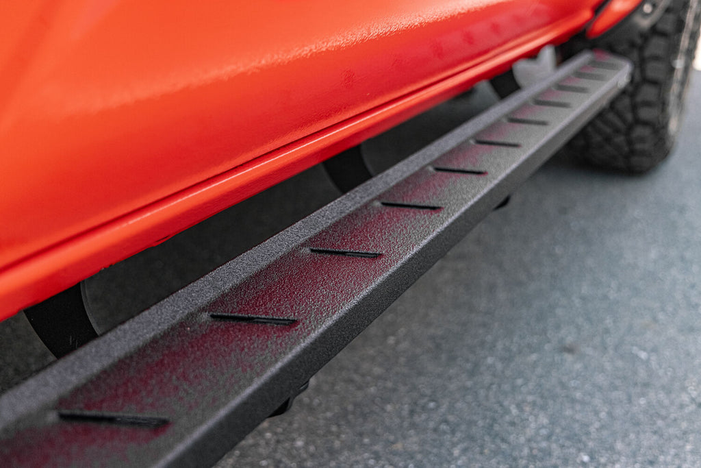 Go Rhino 63443280ST RB10 Slim Line Running Boards with Mounting Brackets Kit for Select Toyota Tacoma