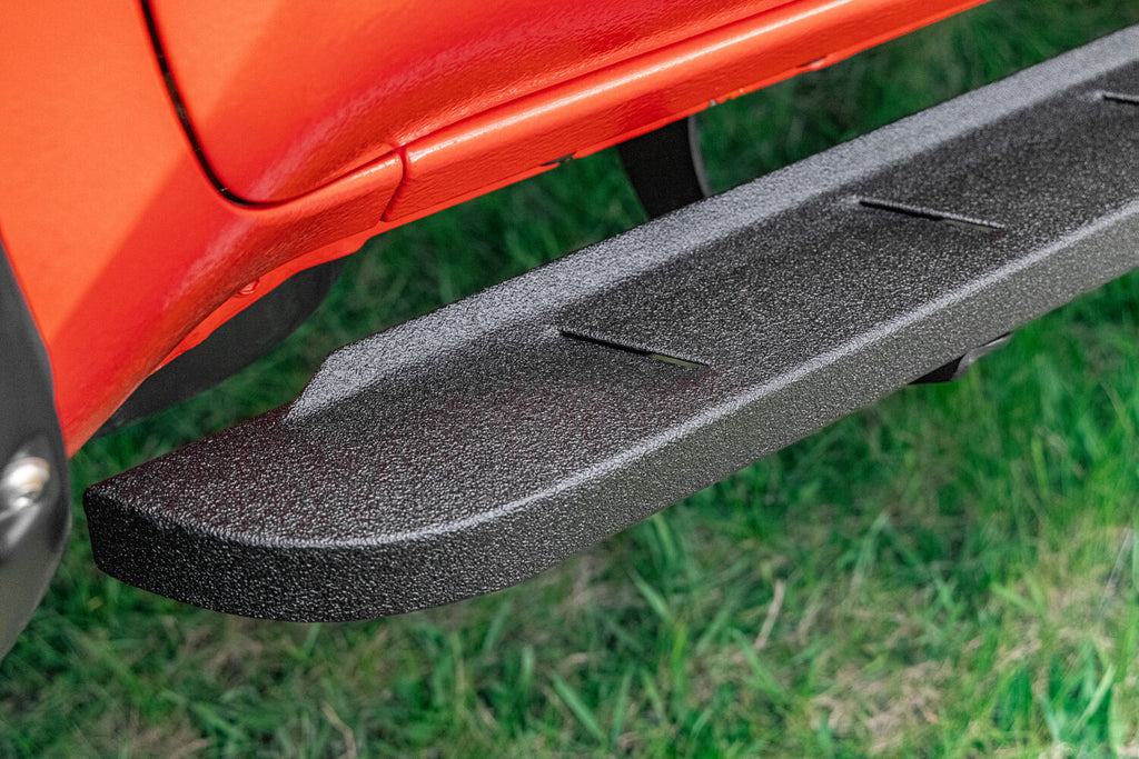 Go Rhino 63442768ST RB10 Slim Line Running Boards with Mounting Brackets Kit for Select Toyota 4Runner