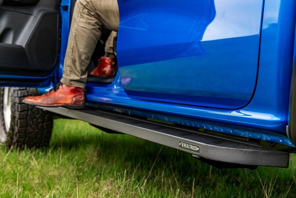Go Rhino 63036880PC RB10 Running Boards with Mounting Brackets Kit for Select Ford Ranger