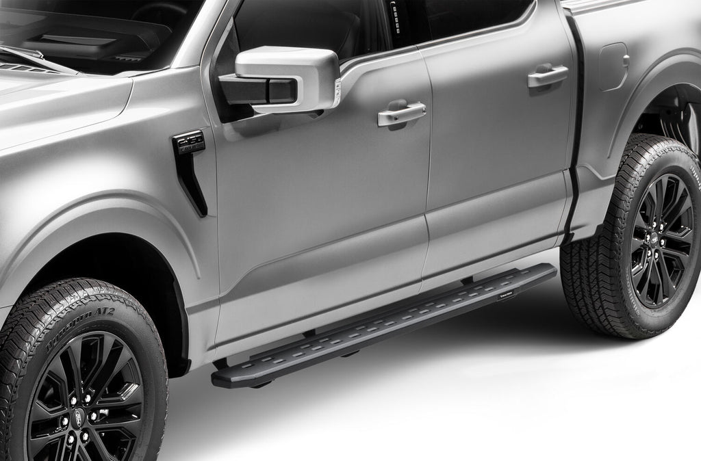 Go Rhino 69615587SPC RB30 Slim Line Running Boards with Mounting Bracket Kit for Select Ford F-150, Ford F-250 Super Duty, Ford F-350 Super Duty