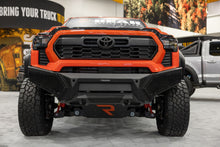 Load image into Gallery viewer, Go Rhino 343921T Element Front Bumper with Power Actuated Hide-Away Light Bar Mount for Select Toyota Tacoma