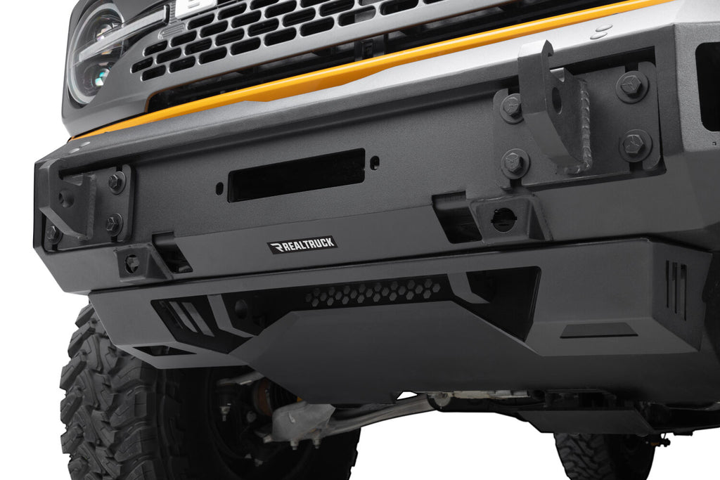 Go Rhino 231400T Trailline Winch Ready Front Full Width Bumper for Ford Bronco for Select Ford Bronco