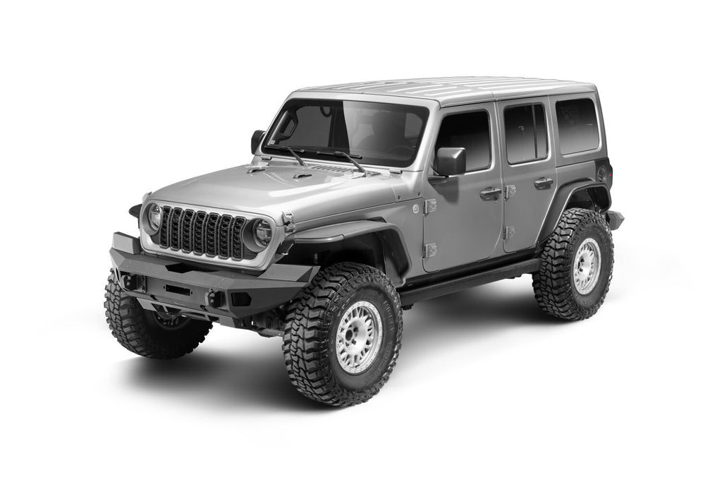 Go Rhino 230216T Trailline Winch Ready Frt Full Width Bumper for Jeep Wrangler JL,JLU & Gladiator for Select Jeep Gladiator, Jeep Wrangler
