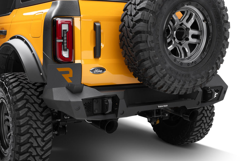 Go Rhino 271400T Trailline Rear Full Width Bumper for Ford Bronco for Select Ford Bronco