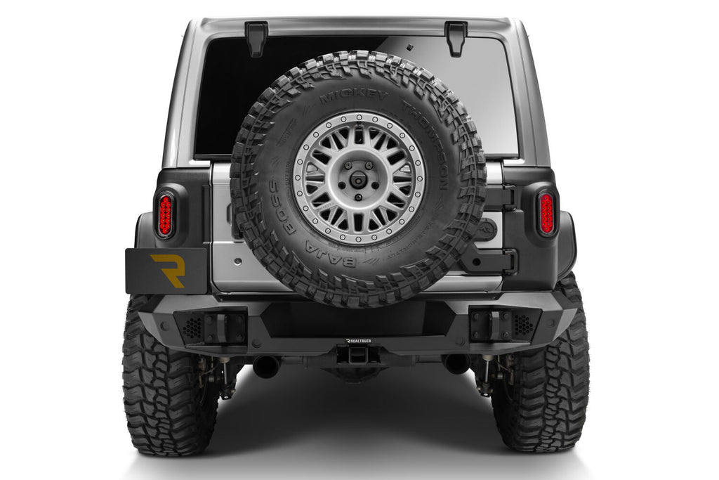 Go Rhino 274120T Trailline Rear Full Width Bumper for Jeep Wrangler JL for Select Jeep Wrangler
