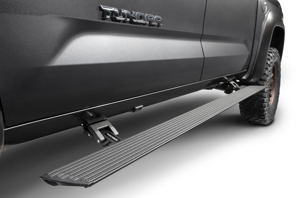 Go Rhino 20443580PC RealTruck VoltStep Electric Running Board Kit for Select Toyota Tundra