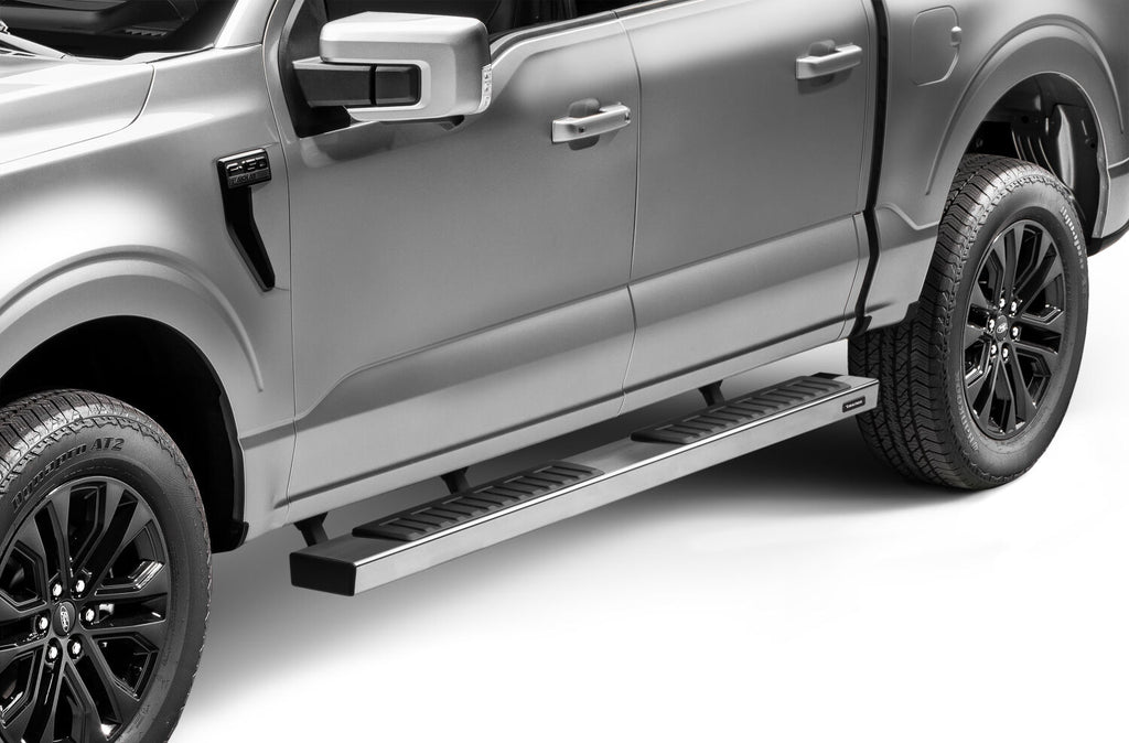 Go Rhino 6862415587PS 6" OE Xtreme II Side Steps with Mounting Brackets Kit for Select Ford F-150, Ford F-250 Super Duty, Ford F-350 Super Duty