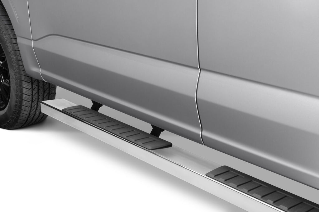 Go Rhino 6862415587PS 6" OE Xtreme II Side Steps with Mounting Brackets Kit for Select Ford F-150, Ford F-250 Super Duty, Ford F-350 Super Duty