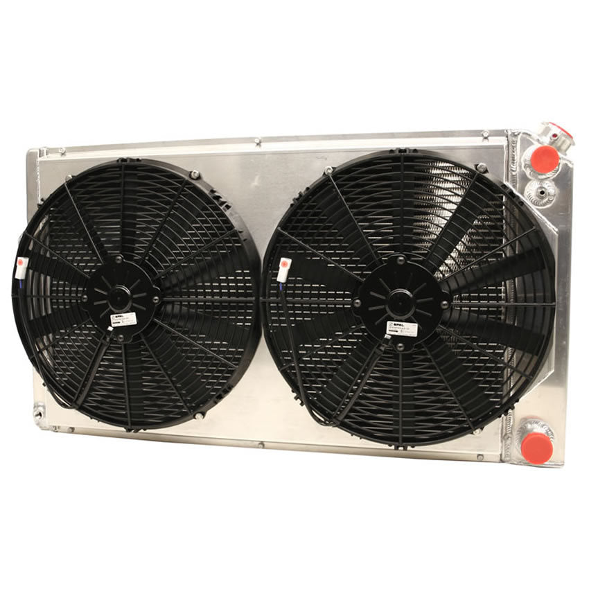 GRIFFIN CU00008LS Radiator Combo Unit GM A & G Body LS