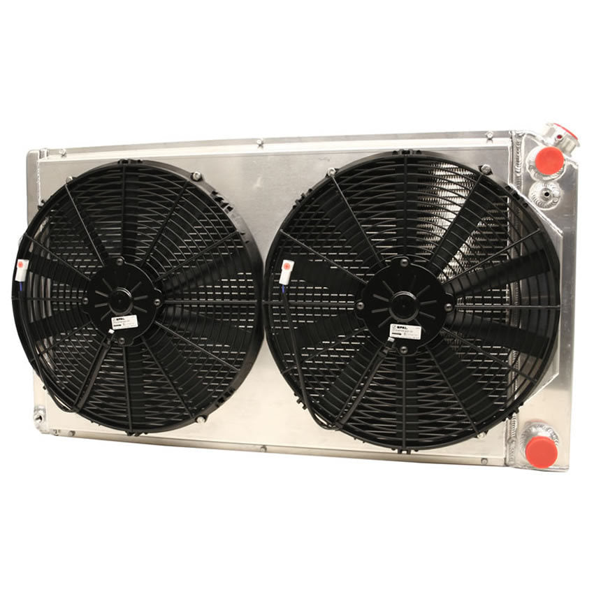 GRIFFIN CU00009LS Radiator Combo Unit GM A & F Body LS w/o Trans