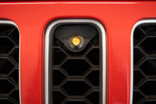 Load image into Gallery viewer, DV8 Offroad GRJL-02 GRJL-02 18-22 JEEP WRANGLER JL FRONT GRILL AMBER ACCENT LIGHTS for Select Jeep Wrangler, Jeep Wrangler JK