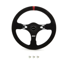Load image into Gallery viewer, GRANT 1081 13in Red Stripe Race Steering Wheel Suede