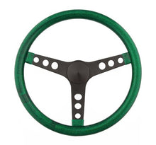 Load image into Gallery viewer, GRANT 8472 Steering Wheel Mtl Flake Green/Spoke Blk 15