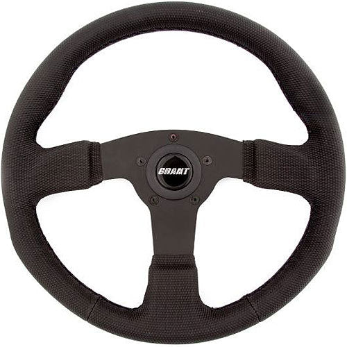 GRANT 8511 Gripper Steering Wheel 13.5in Dia. 1in Dish