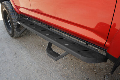 Go Rhino 6944256820T RB20 Running Boards with Mounting Brackets, 2 Pairs Drop Steps Kit for Select Toyota 4Runner