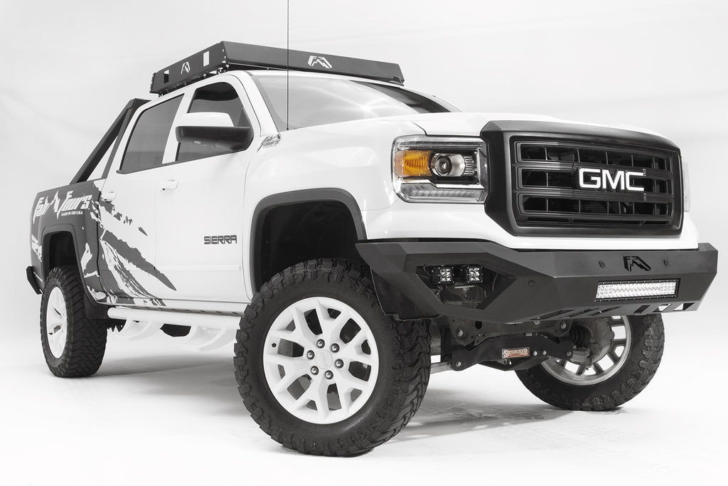 Fab Fours GS14-D3151-B Vengeance Front Bumper for Select GMC Sierra
