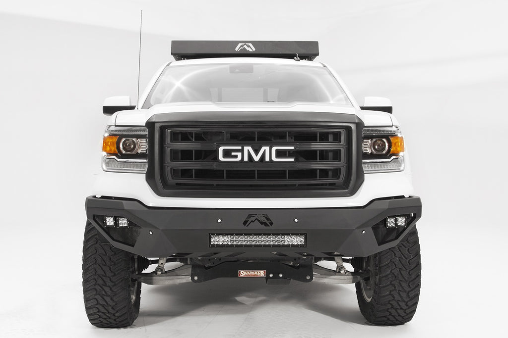 Fab Fours GS14-D3151-B Vengeance Front Bumper for Select GMC Sierra