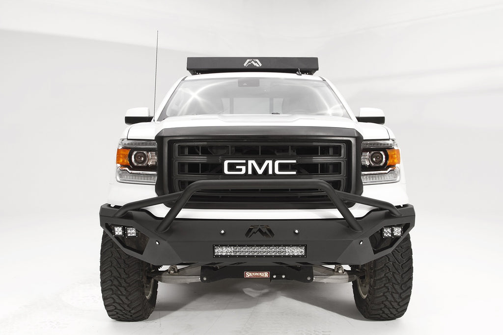 Fab Fours GS14-D3152-B Vengeance Front Bumper for Select GMC Sierra