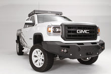 Load image into Gallery viewer, Fab Fours GS14-F3151-B Premium Heavy Duty Winch Front Bumper for Select GMC Sierra
