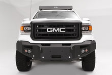 Load image into Gallery viewer, Fab Fours GS14-F3151-B Premium Heavy Duty Winch Front Bumper for Select GMC Sierra