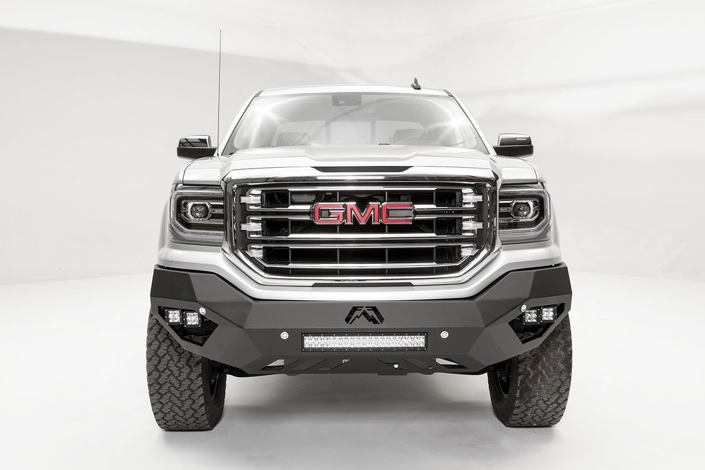 Fab Fours GS16-D3951-1 Vengeance Front Bumper for Select GMC Sierra